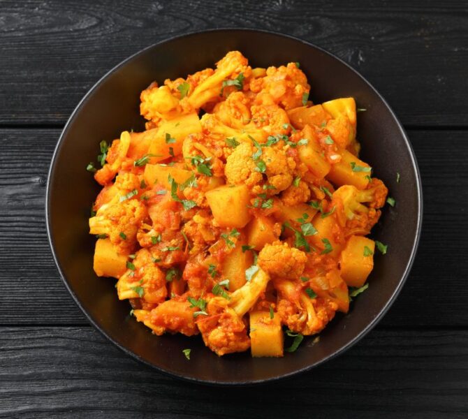 Gobi Masala Pasta