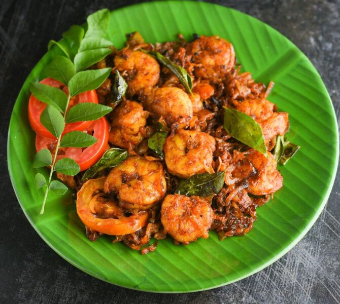 Prawn Masala Pasta