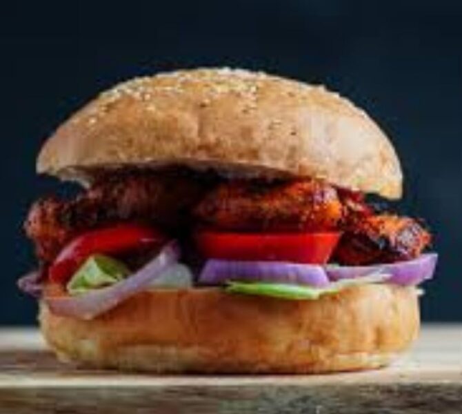 Tandoori Chicken Burger